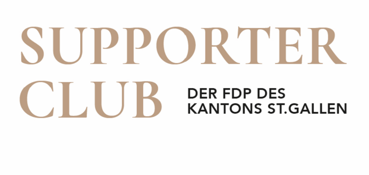 Communique Unterstützen Sie die FDP - werden Sie Mitlied im Supporter Club!
